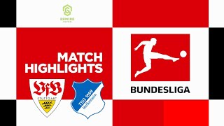 VfB Stuttgart vs Hoffenheim  Highlights  Bundesliga 2425 [upl. by Adnale378]