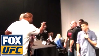 Daniel Cormier goes after Jon Jones at UFC Summer Kickoff press conference  PROcast  UFC ON FOX [upl. by Dahij]