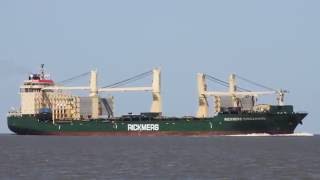 RICKMERS SINGAPORE  Elbe höhe Otterndorf [upl. by Bruner]