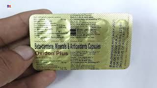 Oxidon Plus Capsule  Beta Carotene Mineral amp Antioxidant Capsule  Oxidon Plus Capsule Use Benefit [upl. by Erasmo106]