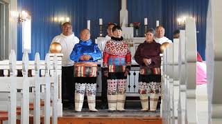 Nanortalik Greenland local choir sings Amazing Grace in Greenlandic [upl. by Ecirtnahs]