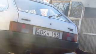 Lada Samara 13 EXHAUST SOUND [upl. by Giustino]