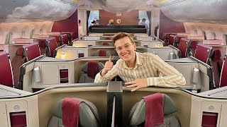 Qatar Airways NEW Business Class Suite Review 7879 [upl. by Jillayne]