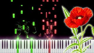 Bella Ciao Italian Folk Song  Piano Tutorial [upl. by Enaamuj]