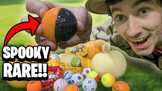 The Ultimate Halloween Golf Ball Hunting Experience 🎃 CRAZY TREASURE [upl. by Lukin349]