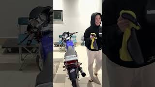 Alieff Irfan Beli Lagi Sebijik RXZ Untuk Bella  jiwa MotorSport  alieffirfan shortsmotovlogfyp [upl. by Sauveur304]