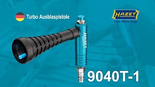 HAZET Turbo Ausblaspistole 9040T1 [upl. by Flip176]