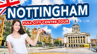 NOTTINGHAM CITY CENTRE  The ultimate tour [upl. by Girardi612]