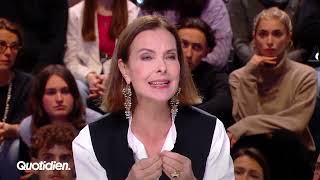 CAROLE BOUQUET LES PROPOS CHOQUE SUR SON EX [upl. by Aicargatla]