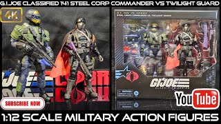 GI JOE Classified 141 GI JOE vs Cobra Steel Corp Commander vs Twilight Guard gijoeclassified [upl. by Atipul]