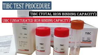 TIBC Test Procedure Bangla।। TIBC Reagent Preparation amp UIBC Calculation Procedure [upl. by Resiak528]