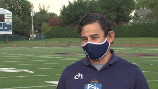 Interview with Cascia Hall Head Football Coach Joe Medina [upl. by Fuller]