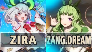 GBVSR🔥Zira Vikala Vs Zangief Dream Cagliostro🔥 High Level Gameplay [upl. by Eteragram]