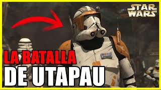 El FINAL De La GUERRA LA BATALLA DE UTAPAU  STAR WARS  Jeshua Revan [upl. by Idzik618]