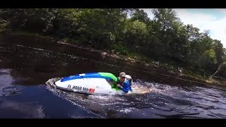 Jet Ski Camping along the Suwannee River on a Kawasaki 650sx [upl. by Charlton502]