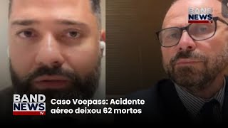 Relatório preliminar sobre queda de avião da Voepass BandNews TV [upl. by Aeneg]