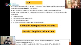 Primera Jornada de Educación Continua en Autismo De la Teoría a la Práctica Clase 2 Módulo 1 [upl. by Anauqaj575]