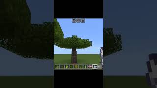 Minecraft tree logic video 🤔🤔shorts viral Minecraft [upl. by Asirb]