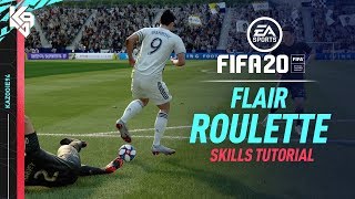 FIFA 20 New Skills Tutorial  Flair Roulette [upl. by Aivartal602]