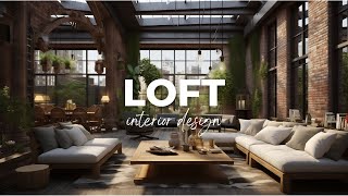 Loft Interior Design A Spatial Liberation and Artistic Industrial Fusion Living [upl. by Tatianas]