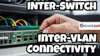 Inter Switch connectivity  Inter VLAN configuration in CCNA [upl. by Ashli849]