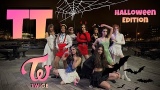 KPOP IN PUBLIC TWICE 트와이스 TT DANCE COVER HALLOWEEN EDITION [upl. by Ahseal]