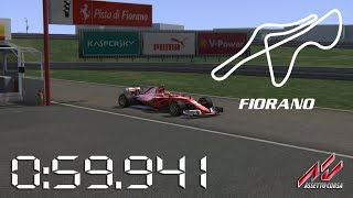 Assetto Corsa  2017 Ferrari SF70H  Pista di Fiorano  059941 [upl. by Bradman]