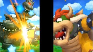 Mario amp Luigi Bowsers Inside Story 3DS  Bowsers Castle Giant Boss [upl. by Engracia232]