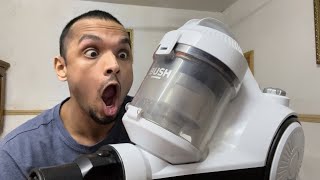 Bush bagless cylinder vacuum cleaner  Full HONEST review THE BEST BUDGET VACUUM [upl. by Woodman536]