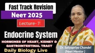 Endocrine System  Hormones of Heart Kidney amp Gut  Lec 7  Live Class  11th Biology NCERT [upl. by Modeste]