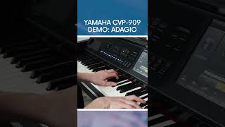 Adagio played on Yamaha CVP909GP Clavinova Digital Piano  Popplers Music pianomusic [upl. by Alida]