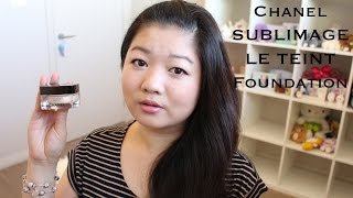 Chanel Sublimage Le Teint foundation Review Ouch soo expensive [upl. by Hillell676]