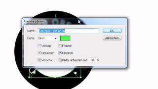 Tutorial Stempel Text am Kreis mit Adobe Illustrator erstellen [upl. by Evoy]