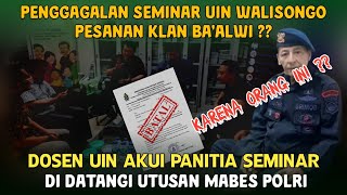 Nah Lohh‼️Dosen UIN Akui Panitia Seminar Di Datangi Utusan Mabes Polri [upl. by Evey923]