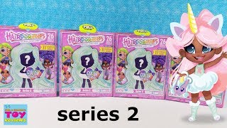 Hairdorables Series 2 Fashion Doll Unboxing Blind Bag Toy Review  PSToyReviews [upl. by Dann]