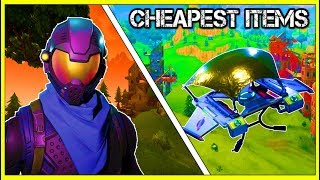 Fortnite BEST LOOKING CHEAPEST SKINS PICKAXES amp GLIDERS MUST WATCH [upl. by Ploch]