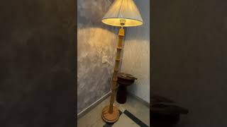 Wooden Floor Lamps woodenfurniture woodworking floorlamps tablelamps woodenlampwoodartisan [upl. by Ahtibbat]