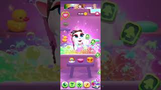 My talking Angela Android gaming video  talking tom  game ‎LSGames28  trending gaming shorts [upl. by Atyekram]