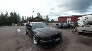 BMW e39 525i Touring stance random shots [upl. by Giusto]