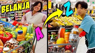 VLOG 1 JAM  BORONG SESUAI ALFABET AZ DI SUPERMARKET TERBESAR  CnX Adventurers [upl. by Eitra]