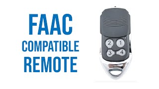 FAAC Compatible Remote Video Description [upl. by Otto]