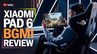 Xiaomi Pad 6 BGMI Gameplay Review  High FPS Super Smooth Gaming Test  144HZ FPS [upl. by Armington]