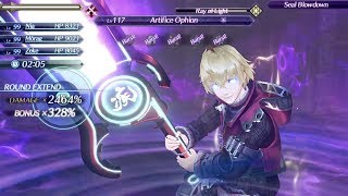 Xenoblade Chronicles 2 15  Shulk  All 4 Specials in one Chain Attack with Damage Caps [upl. by Nnewg]