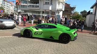 Zoute grand prix day 2 carspotting knokke hypercar dreamcar supercar autogespot carspot car [upl. by Caryl]