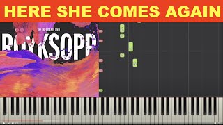 Here she comes again Röyksopp Piano Tutorial Instrumental Cover [upl. by Anselma]