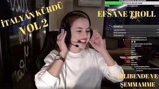 Anna Deniz  O Ses Twitch İtalyan Kürdü Vol2 Yeni Video Kürtçe Şarkı Bılıbende ve Şemmamme [upl. by Nibbor855]