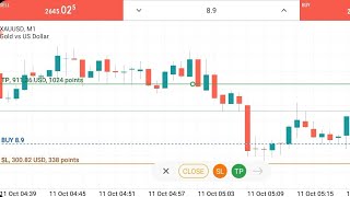 300 USD Sl Hit In Gold Trading [upl. by Aerdnua]