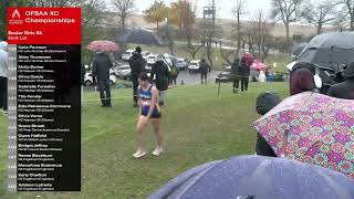 Senior Girls 6k XC  Ontario OFSAA Cross Country Provincial Championships 2024 Full Replay [upl. by Stilla]