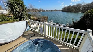 Pet friendly hot tub fishing holidays at Tattershall Lakes [upl. by Conlin]