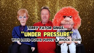 The David Bowie puppet sings quotUnder Pressurequot with Rhock Stahr [upl. by Stegman]